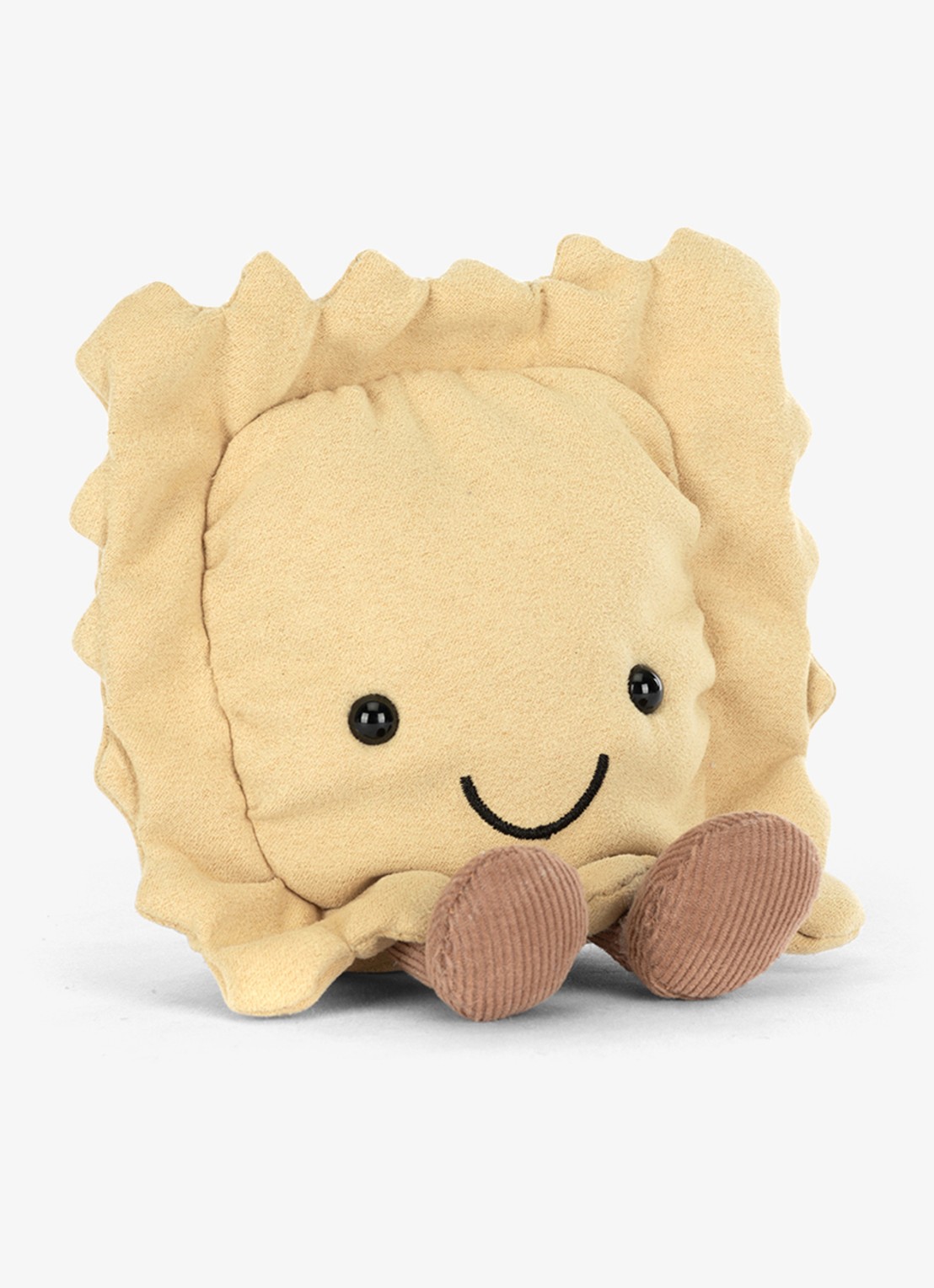 Jellycat Amuseables Ravioli knuffel 13 cm  - voorkant multicolor