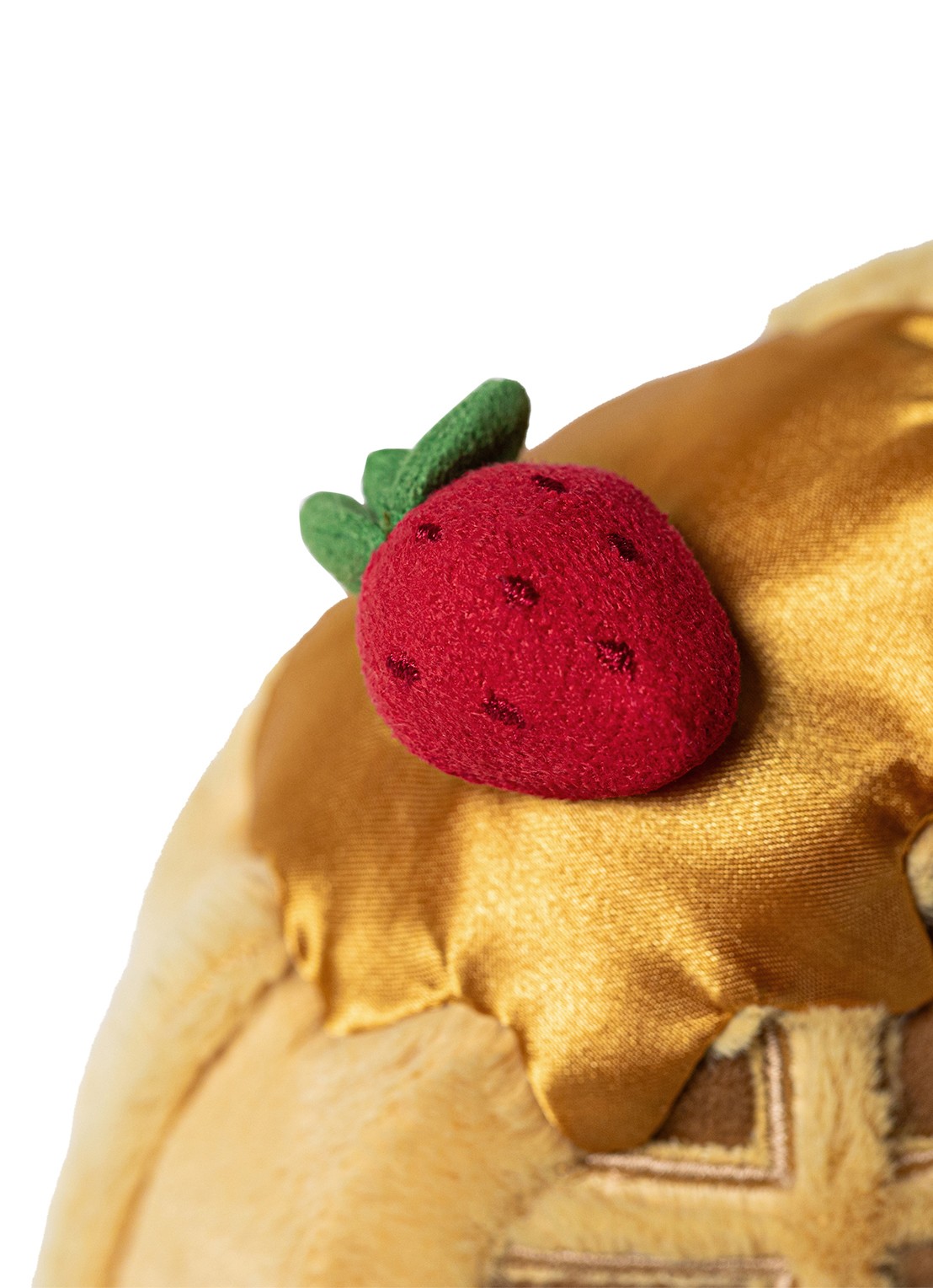 Jellycat Amuseables Rene Waffle knuffel 14 cm  - detail 2 bruin