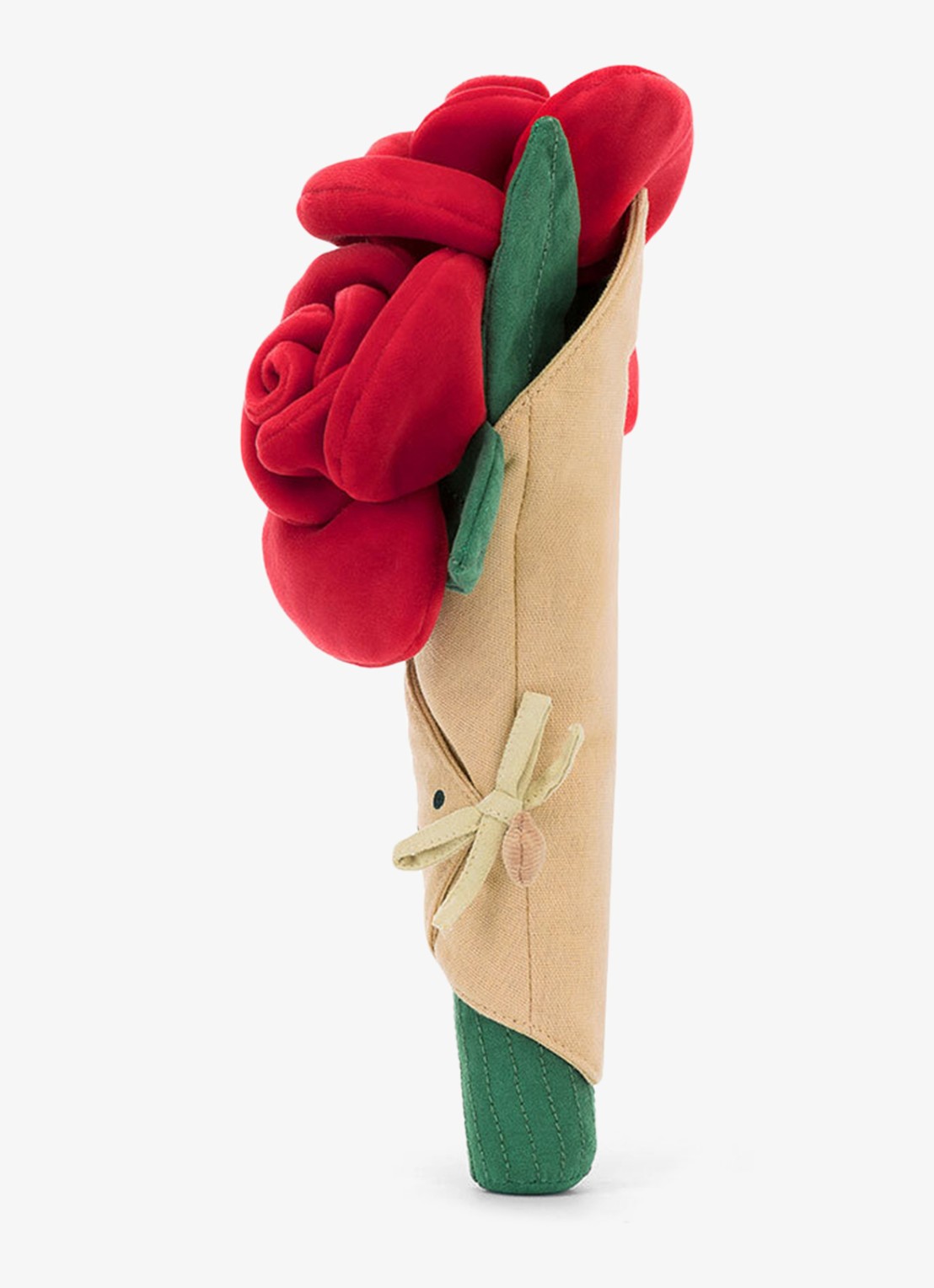 Jellycat Amuseables Rose Bouquet knuffel 30 cm - detail multicolor
