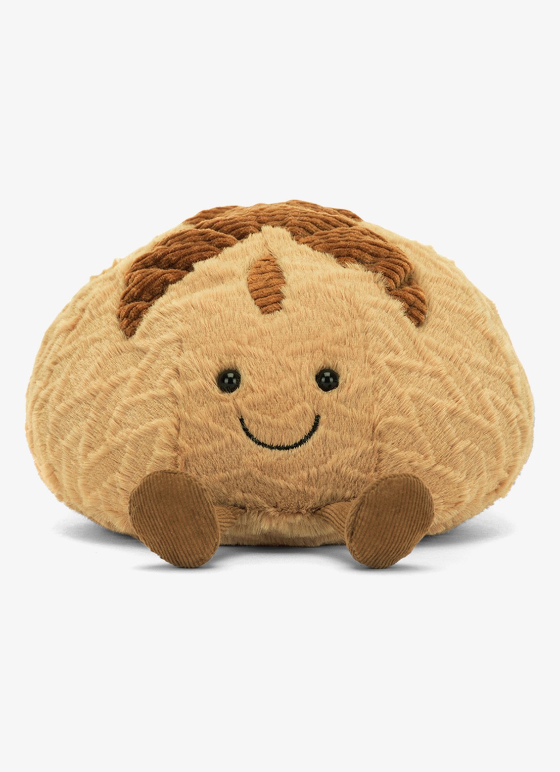 Jellycat Amuseables Sourdough knuffel 12 cm - detail 2 bruin