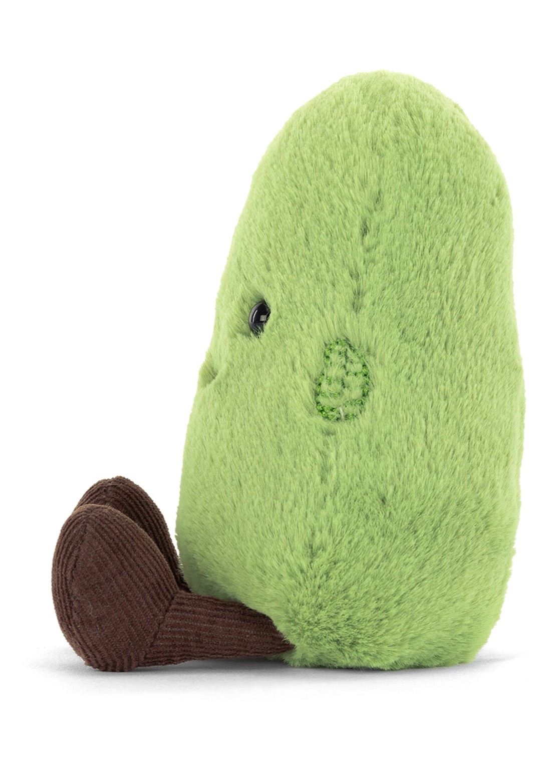 Jellycat Amuseables Soyella Edamame Bean knuffel 10 cm - detail 6 groen