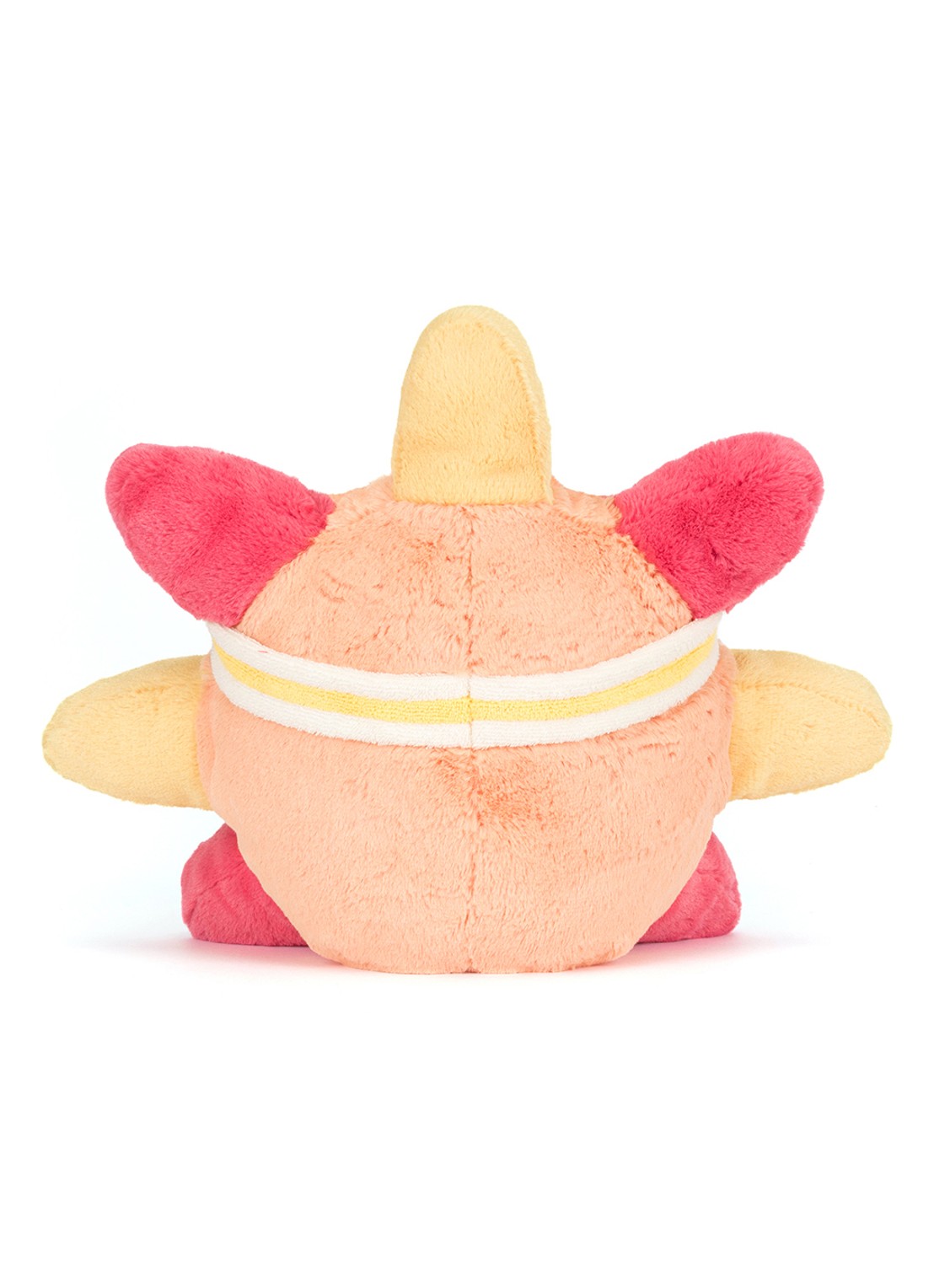 Jellycat Amuseables Sun 'Roller Skates' knuffel 24 cm - achterkant 8 multicolor