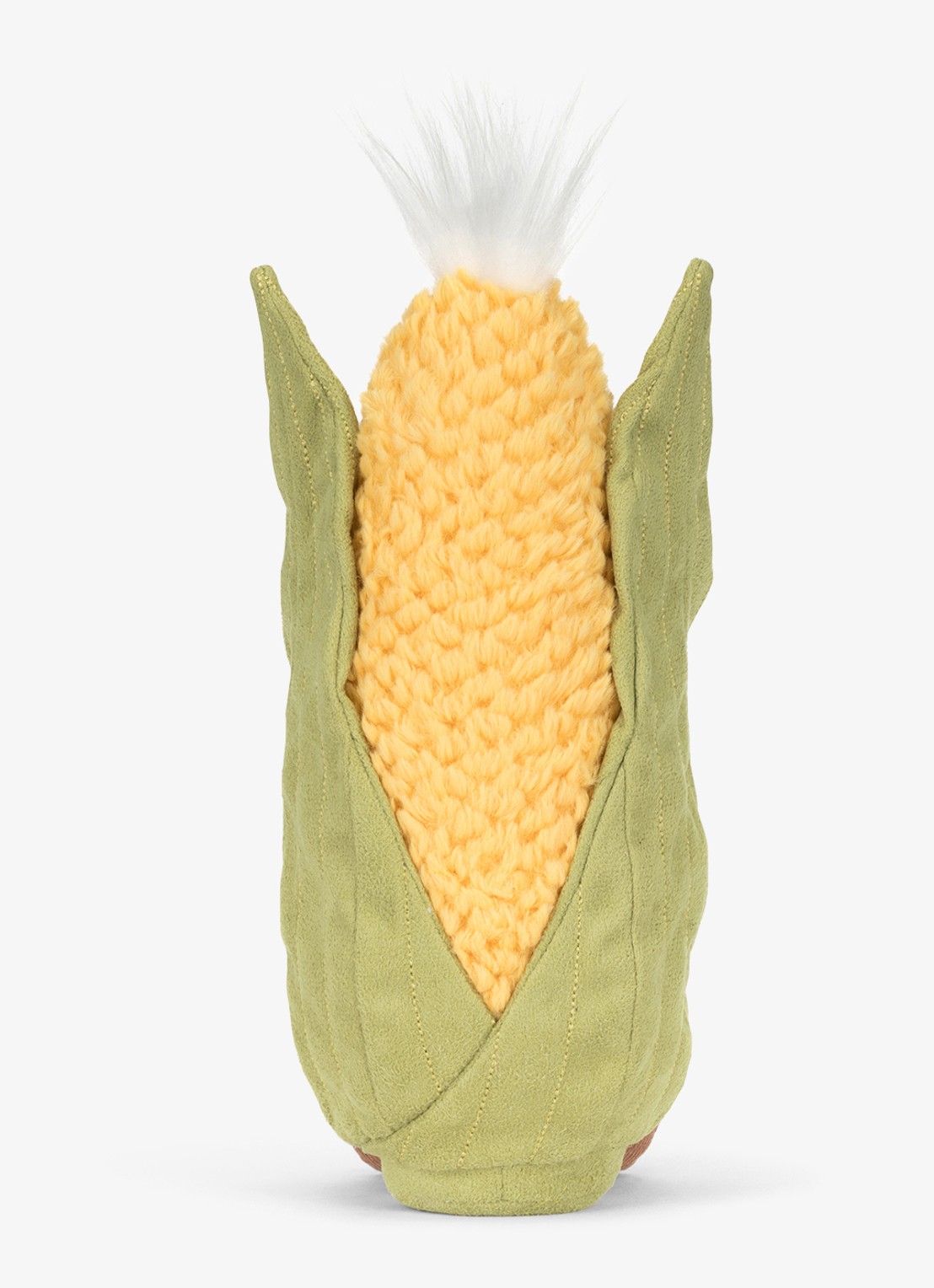Jellycat Amuseables Sweetcorn knuffel 27 cm - achterkant 6 geel