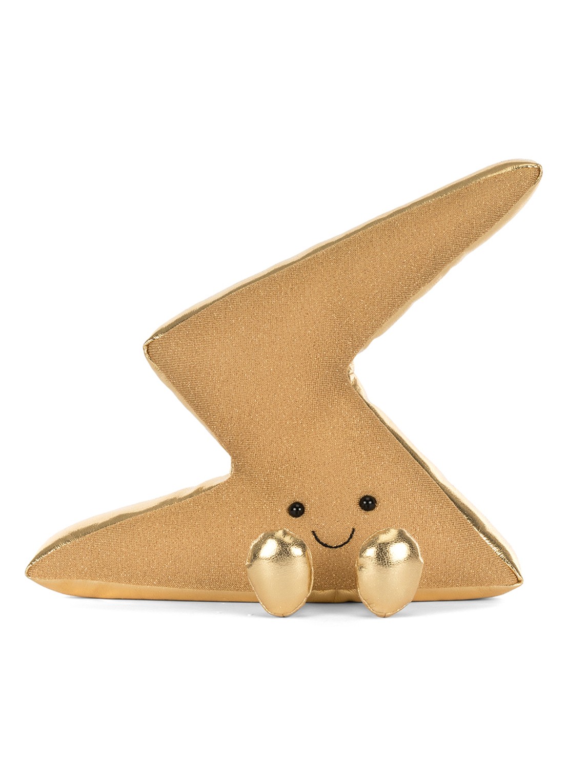 Jellycat Amuseables Zapperty Lightning Bolt knuffel 21 cm - detail 7 beige
