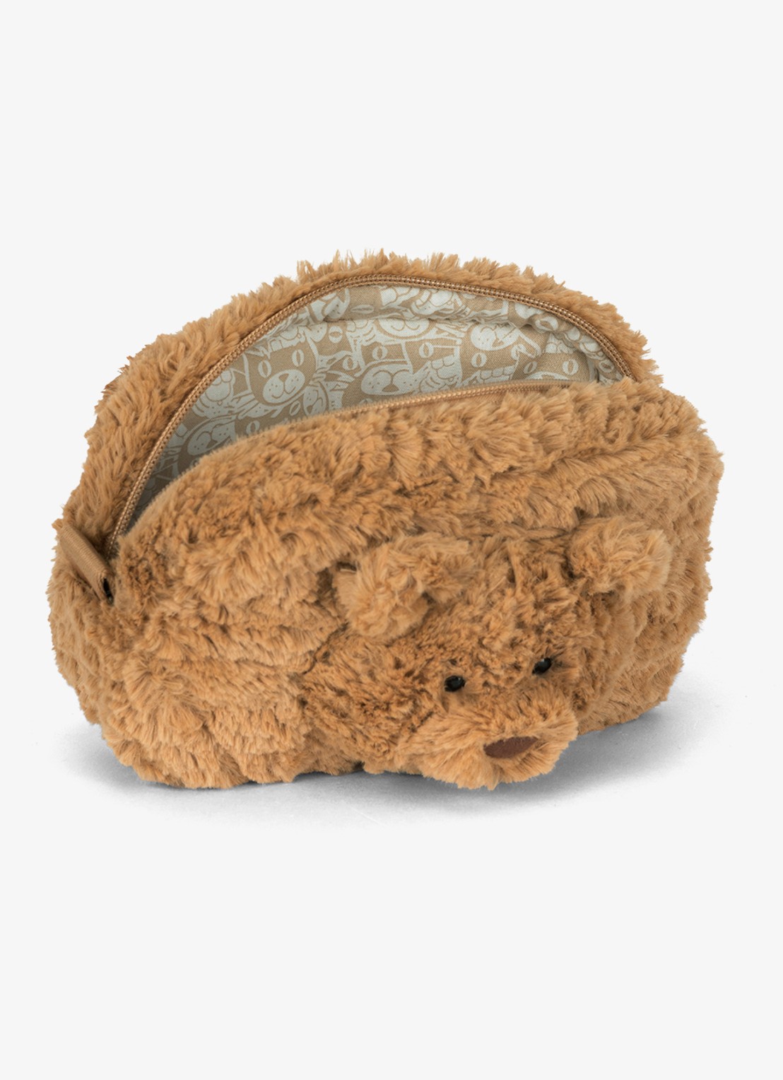 Jellycat Bartholomeus Bear etui - detail 5 bruin