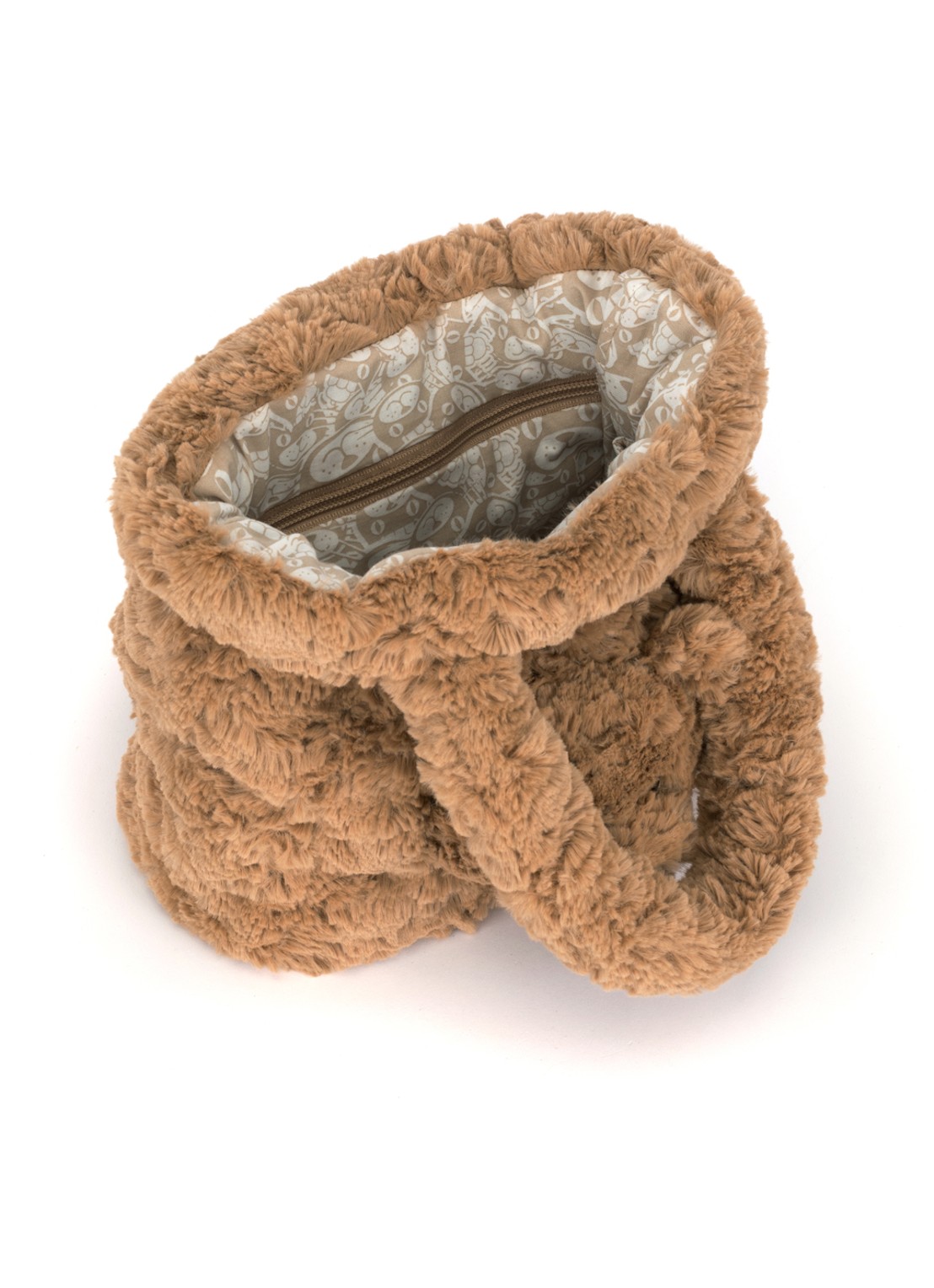 Jellycat Bartholomew Bear handtas - detail 2 beige