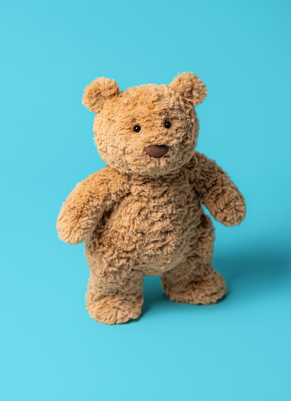 Jellycat Bartholomew Bear knuffel 36 cm - voorkant 6 bruin