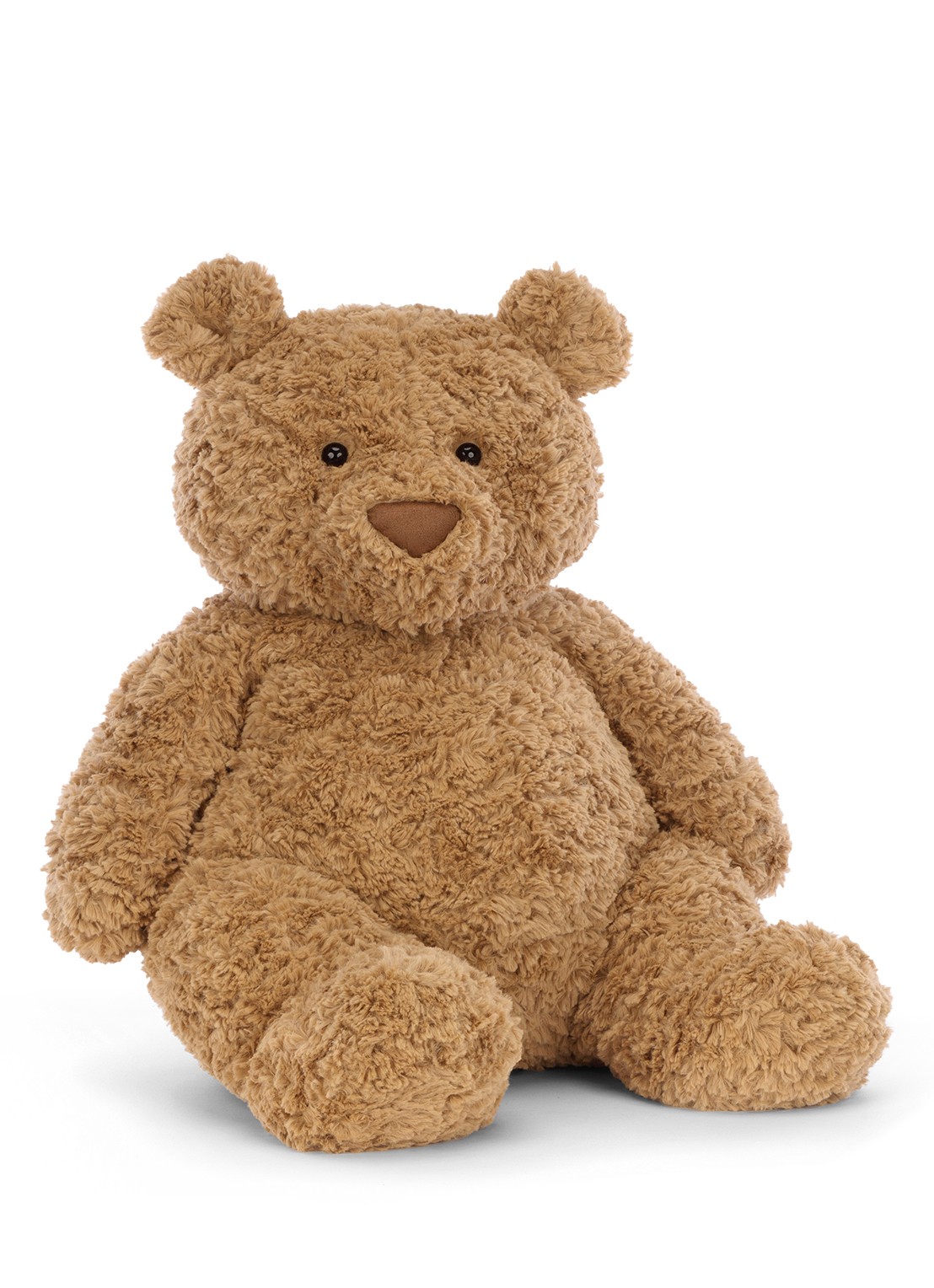 Jellycat Bartholomew Bear knuffel 56 cm - voorkant 3 bruin