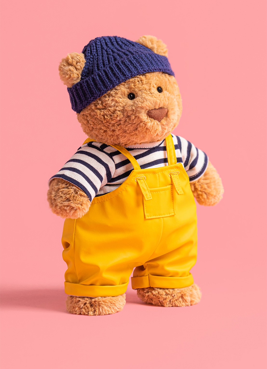 Jellycat Bartholomew Bear Seafarer Outfit knuffel 22 cm - detail 3 multicolor