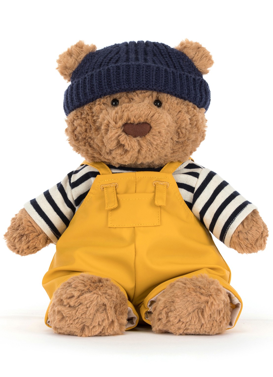 Jellycat Bartholomew Bear Seafarer Outfit knuffel 22 cm - detail 5 multicolor