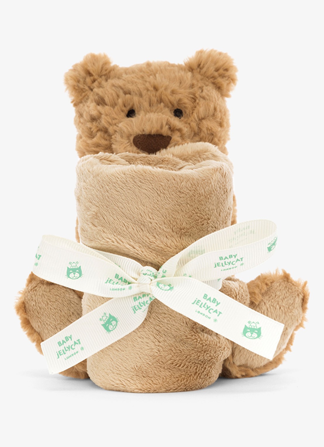 Jellycat Bartholomew Bear Soother knuffel 13 cm - voorkant 5 multicolor