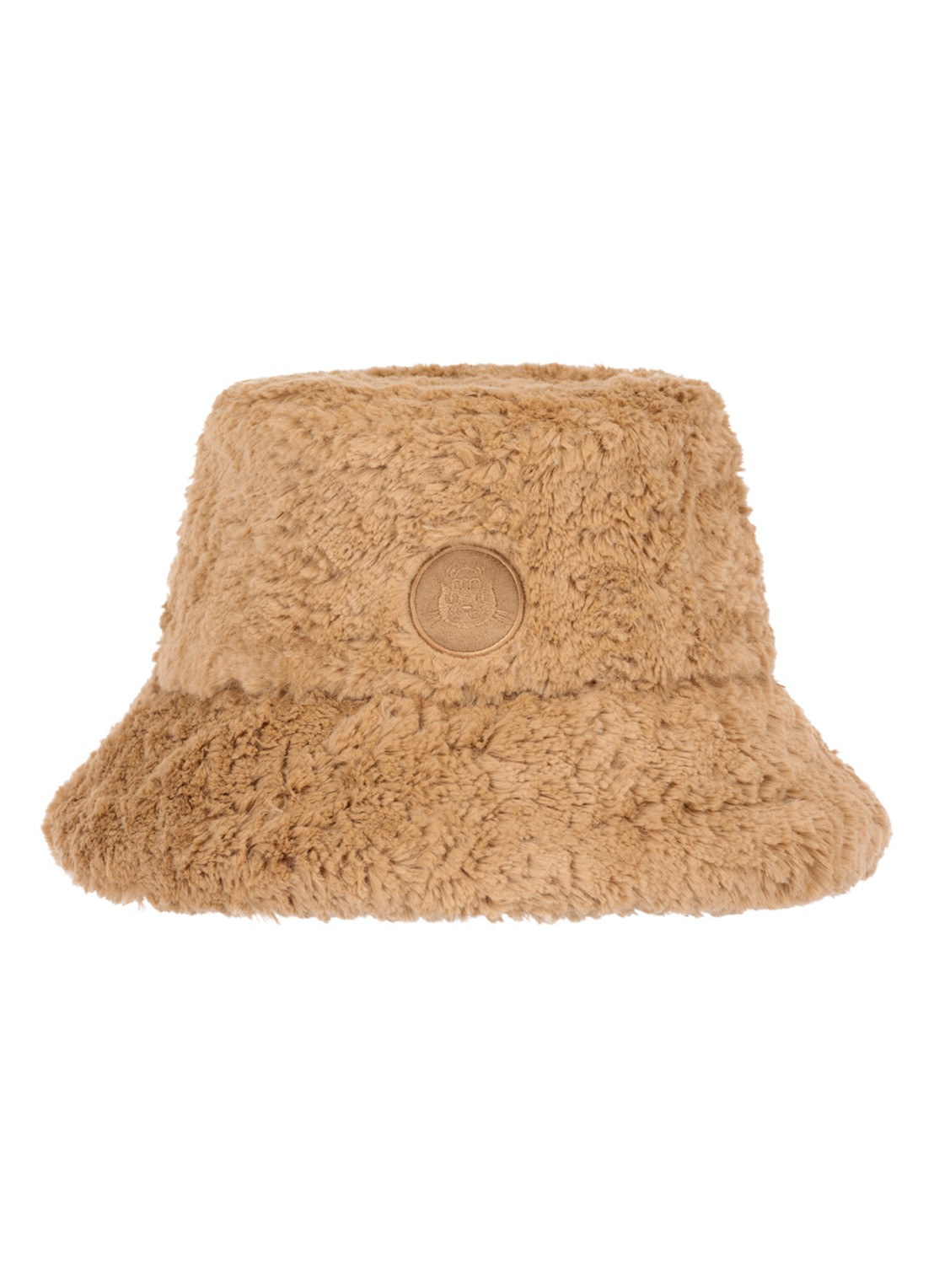 Jellycat Bartholomew Fluffleshade bucket hoed - achterkant beige