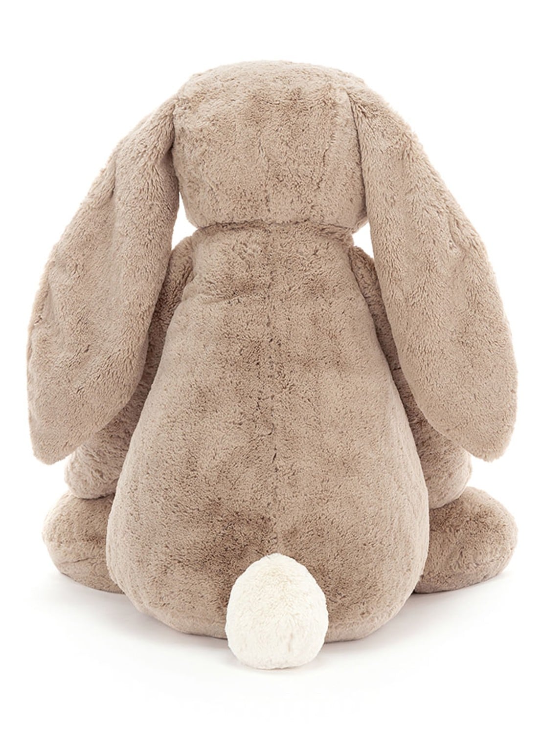 Jellycat Bashful Beige Bunny knuffel 31 cm  - achterkant 4 bruin