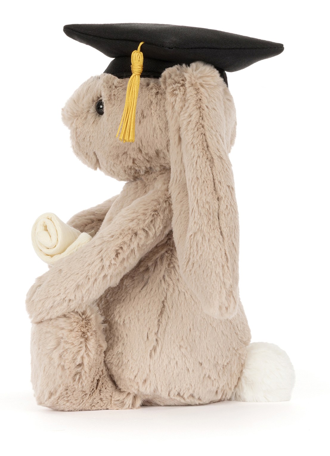 Jellycat Bashful Bunny Graduation Outfit knuffel 31 cm - detail 5 beige