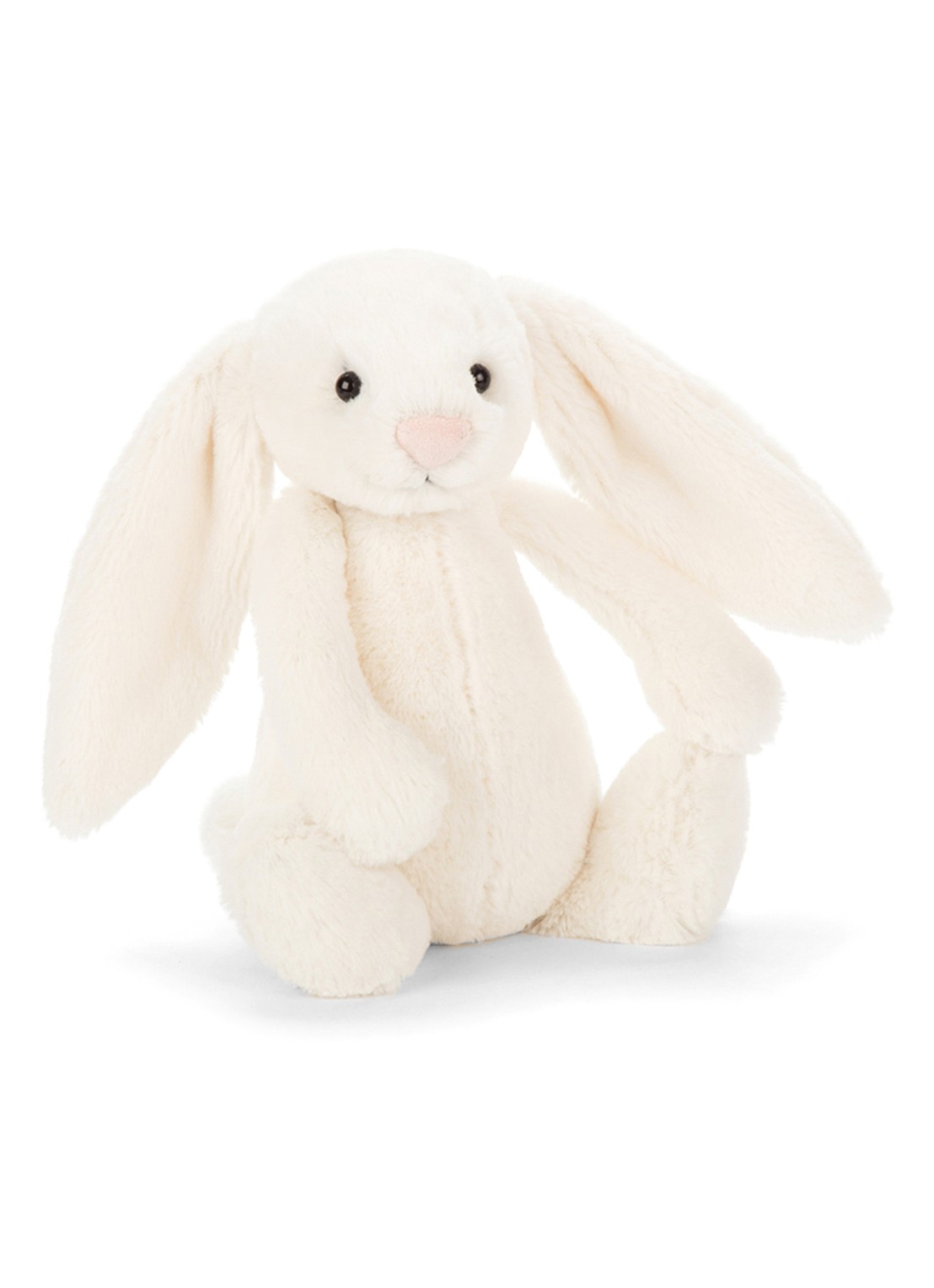 Jellycat Bashful Bunny knuffel 18 cm  - voorkant 3 ivoor