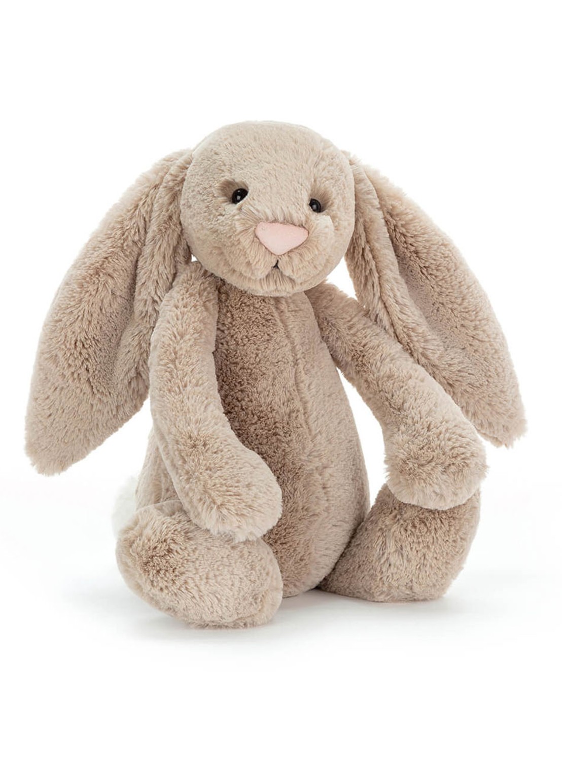Jellycat Bashful Bunny knuffel 36 cm - voorkant 3 beige