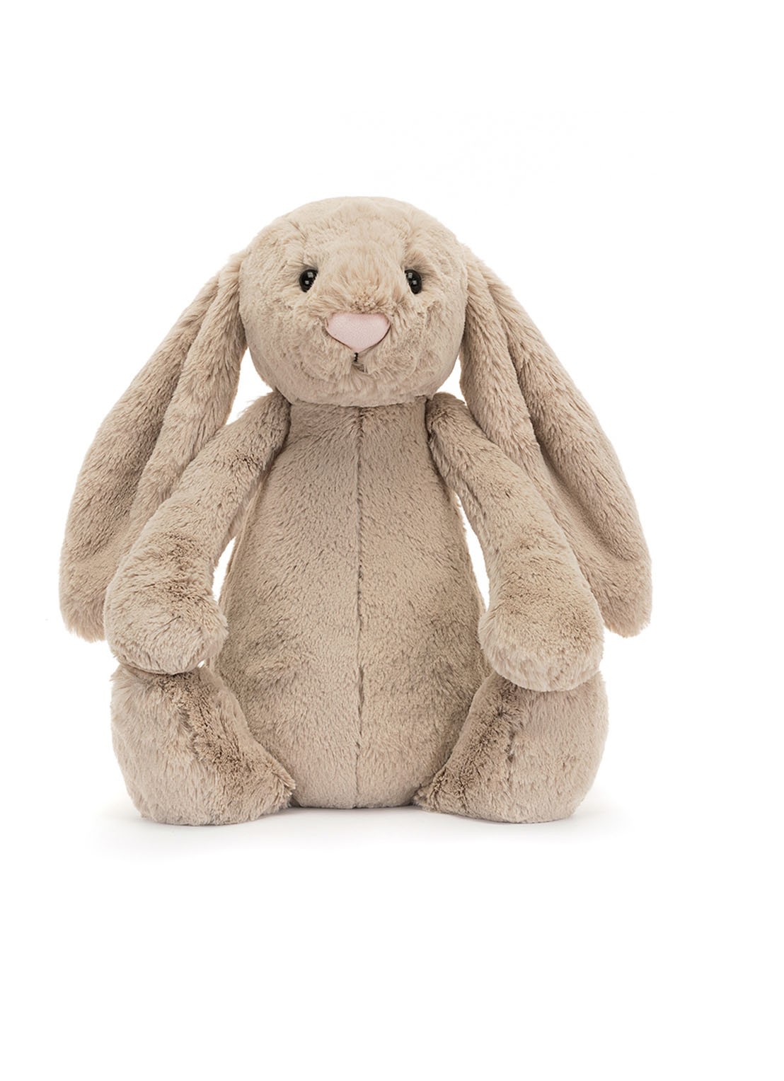 Jellycat Bashful Bunny knuffel 36 cm - voorkant 4 beige
