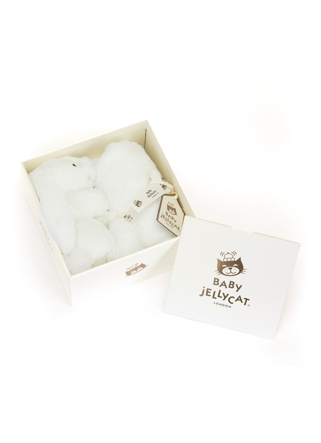 Jellycat Bashful Bunny Luna Soother knuffeldoekje 34 cm - detail 2 multicolor