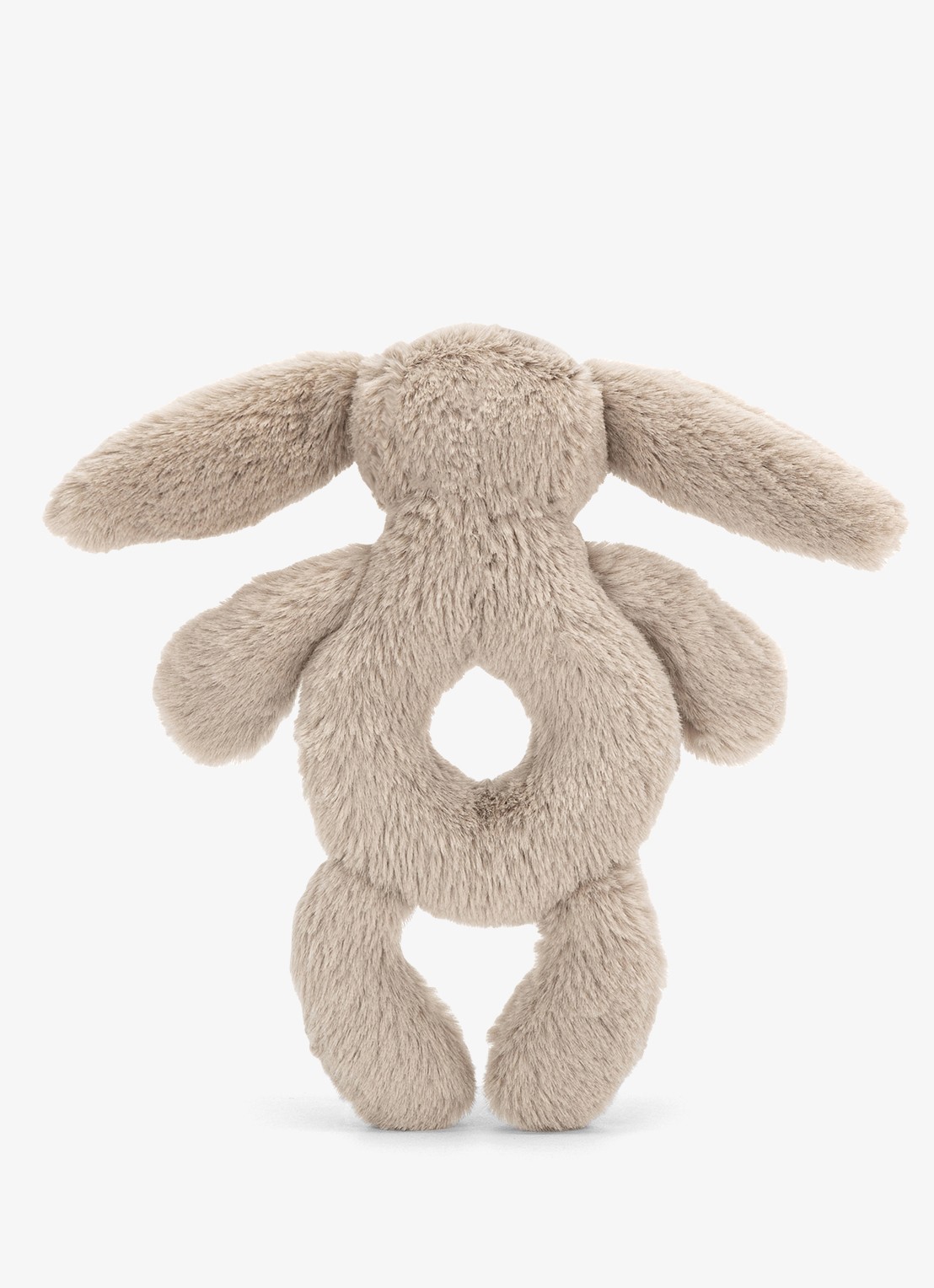 Jellycat Bashful Bunny rammelaar 18 cm  - detail 2 multicolor