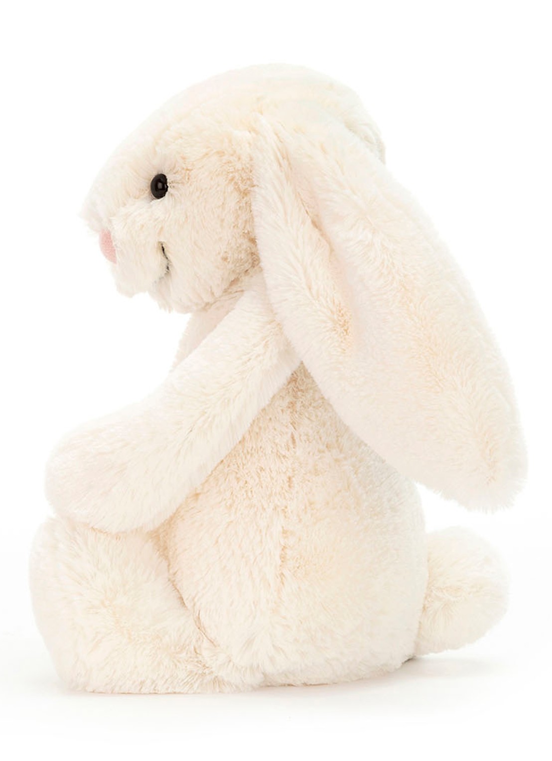 Jellycat Bashful Cream konijn knuffel 31 cm - voorkant 2 gebroken wit