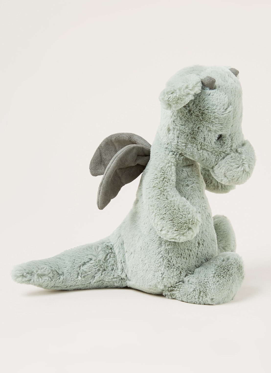 Jellycat Bashful draak knuffel 25 cm - voorkant 2 mint