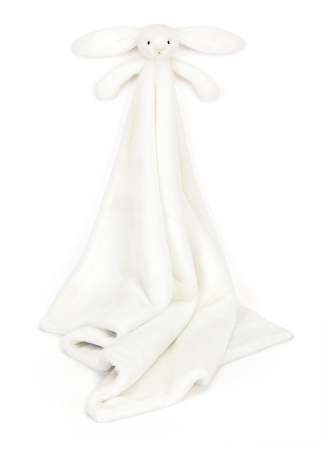 Jellycat Bashful Luxe Bunny Luna Blankie knuffeldoekje 56 cm - detail 2 multicolor
