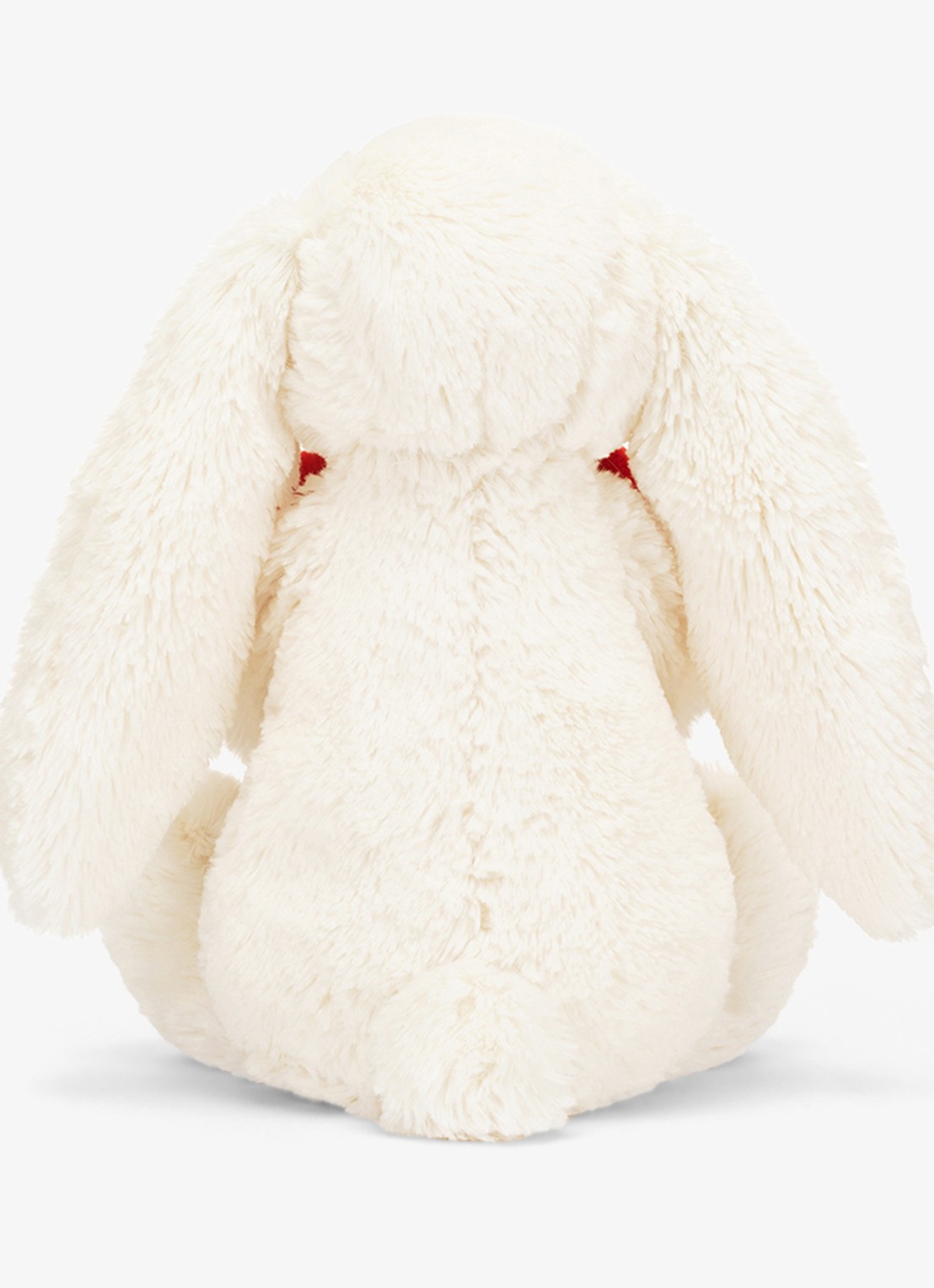 Jellycat Bashful Red Love Heart Bunny knuffel 31 cm - achterkant 3 multicolor