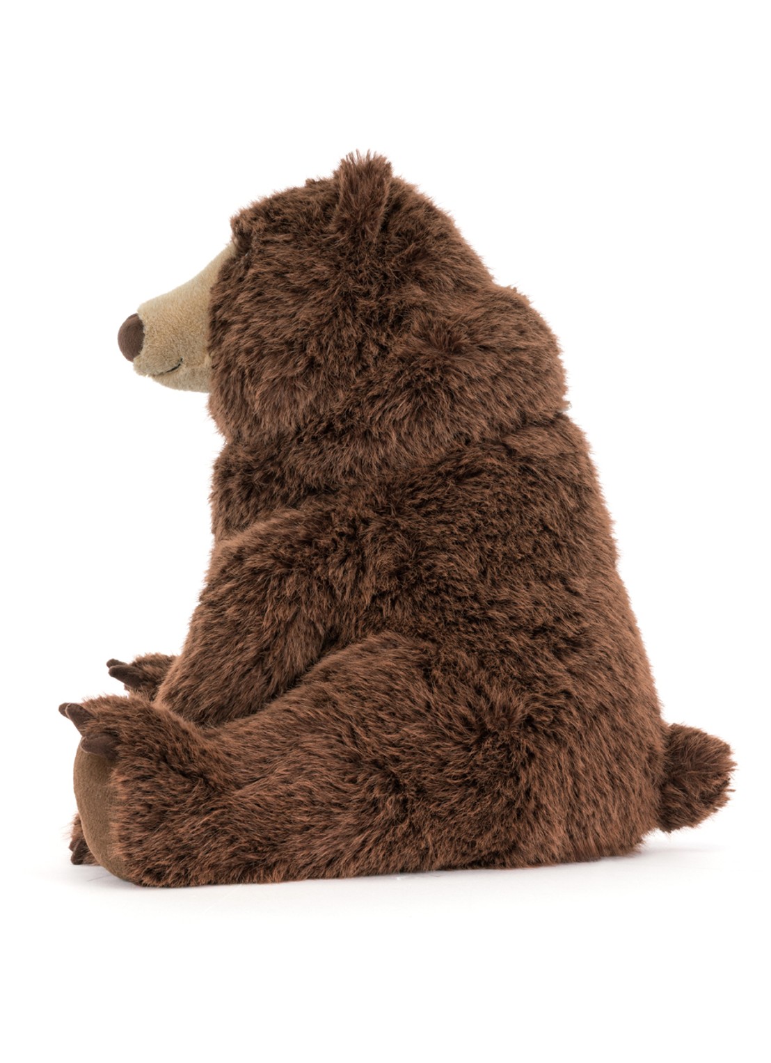 Jellycat Bizzlestomp Bear knuffel 40 cm - detail 4 bruin
