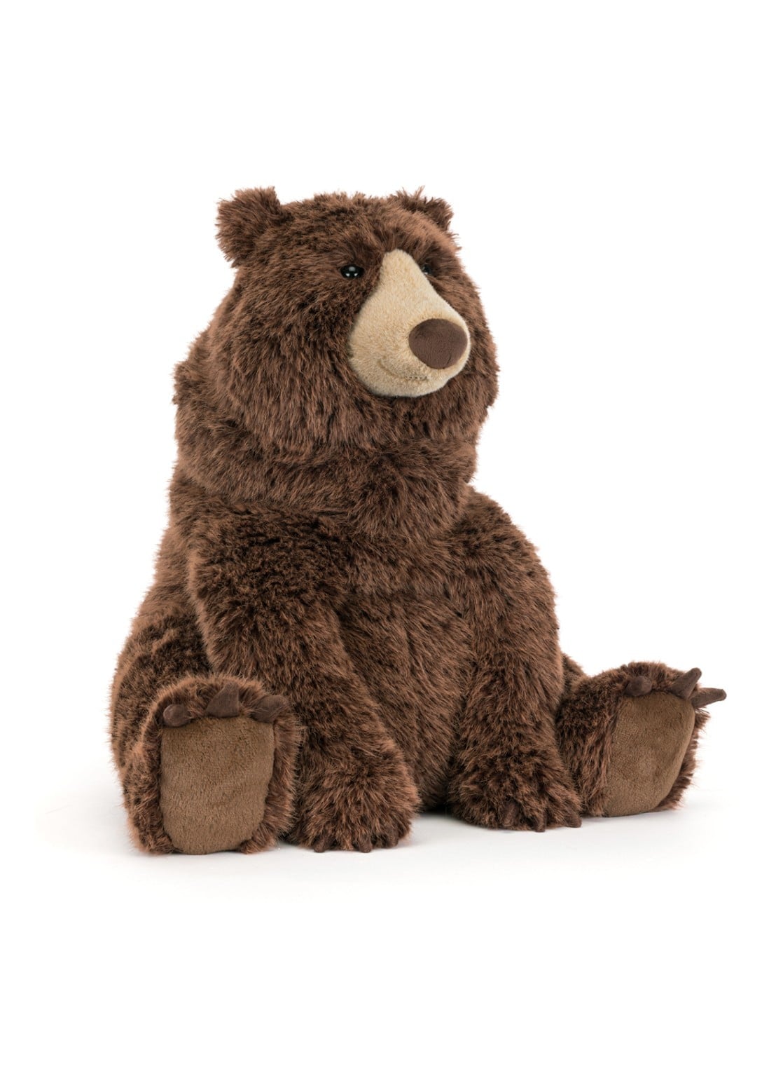 Jellycat Bizzlestomp Bear - voorkant 4 bruin