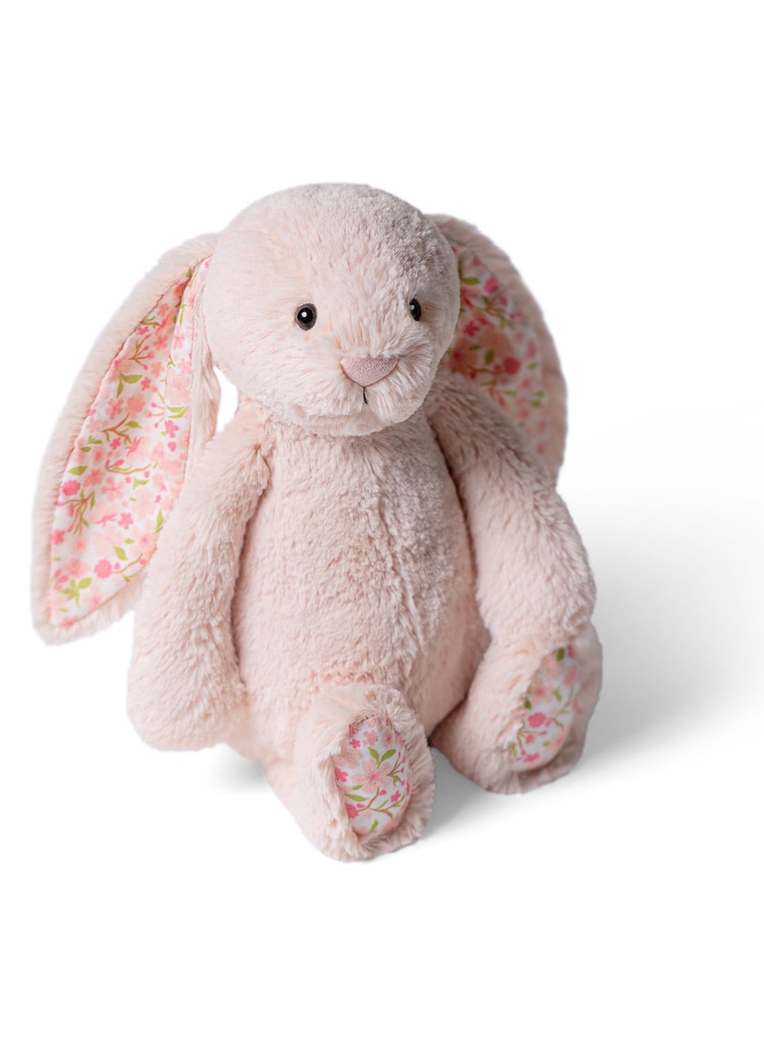 Jellycat Blossom Blush Bunny ‘Cherry’ knuffel 31 cm - detail 3 abrikoos