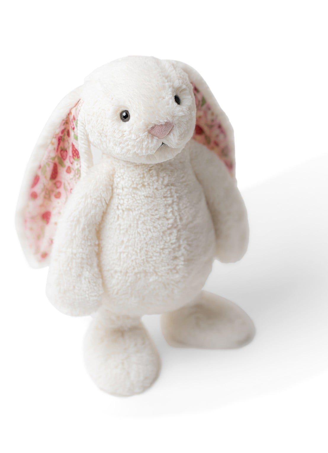 Jellycat Blossom Cream Bunny 'Berry' knuffel  - detail 4 beige
