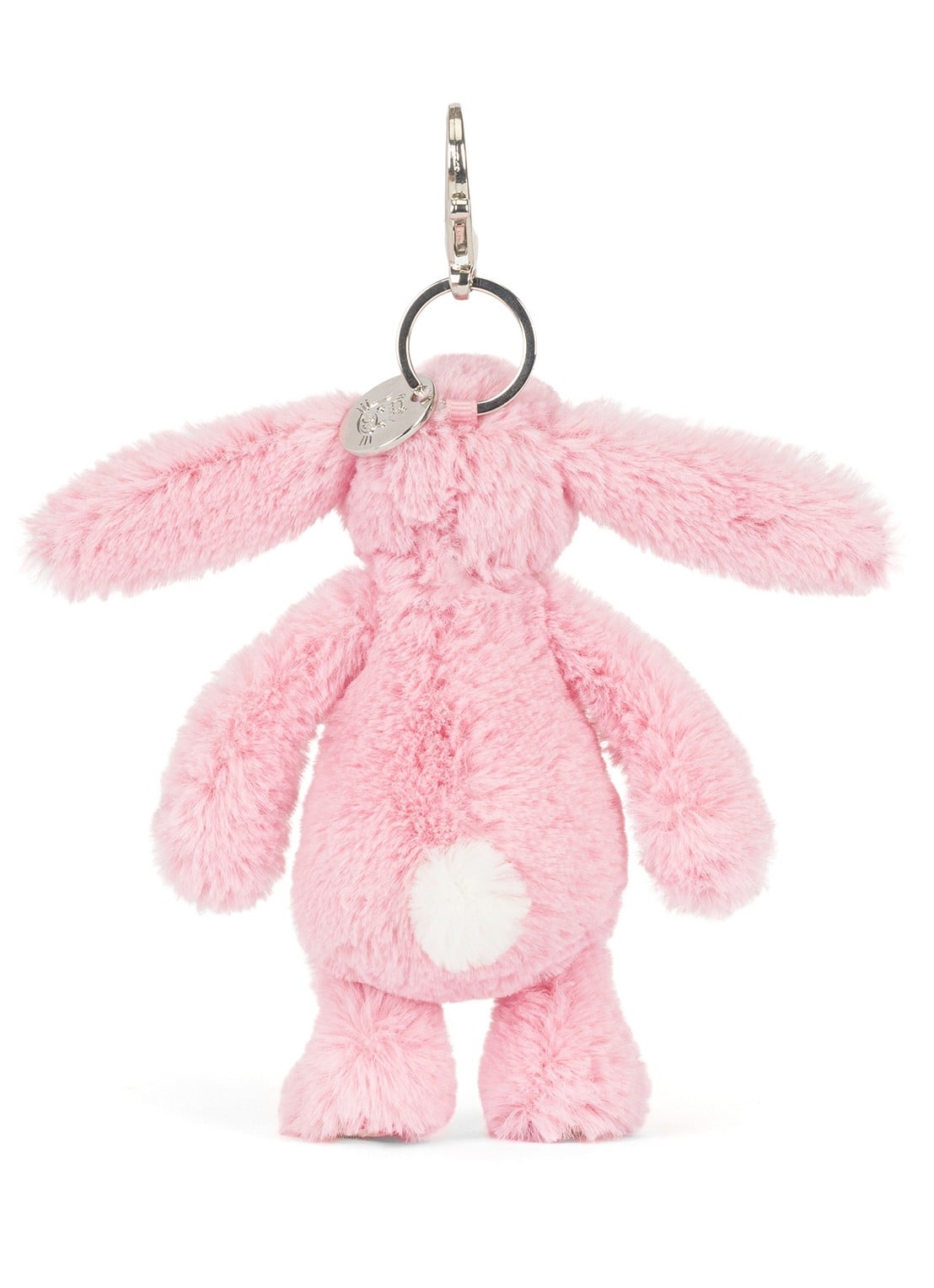 Jellycat Blushkin Blossom Bunny Bag Charm tasbedel - achterkant 3 roze