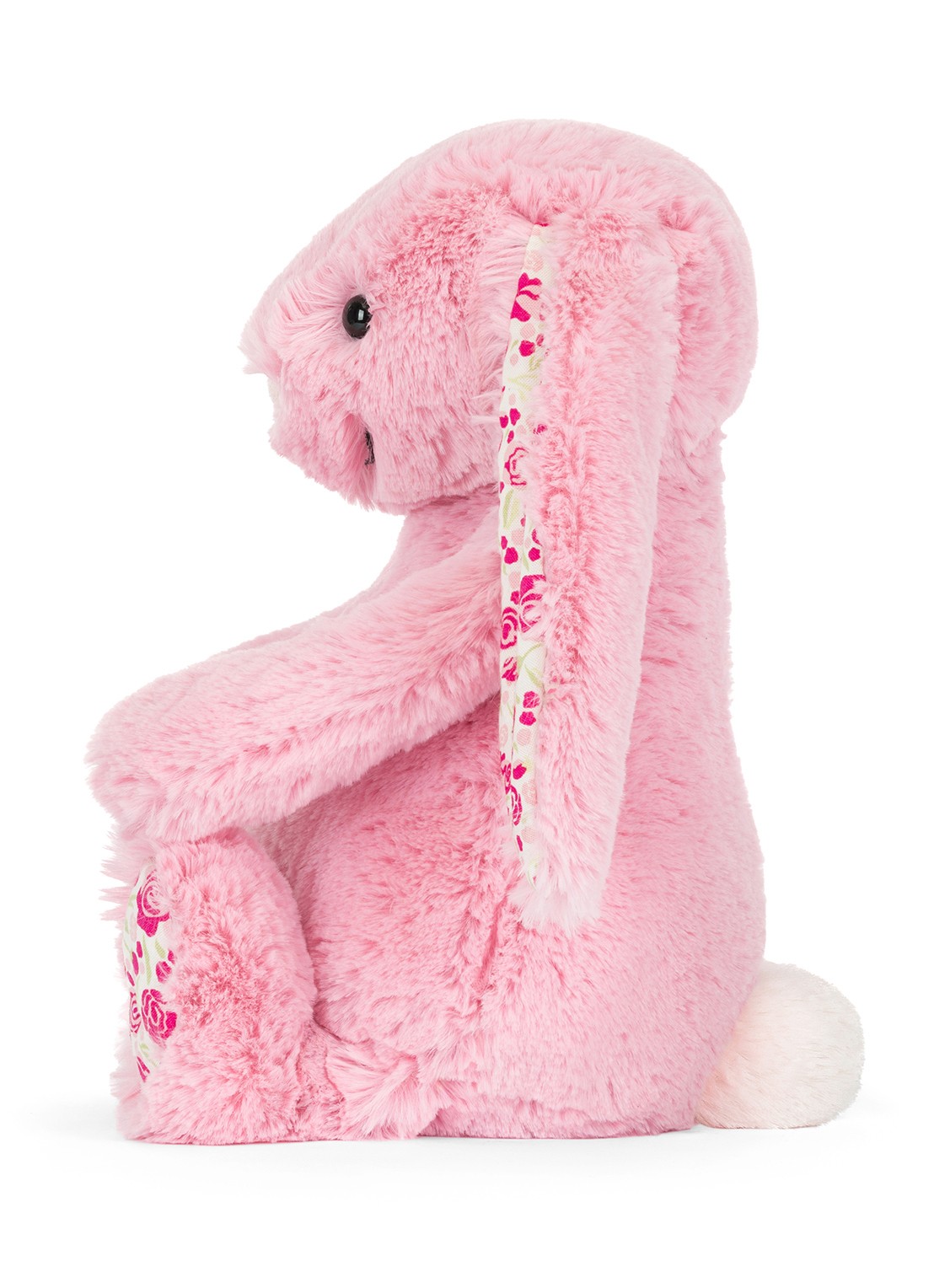 Jellycat Blushkin Blossom Luxe Bunny knuffel 31 cm - detail 2 roze
