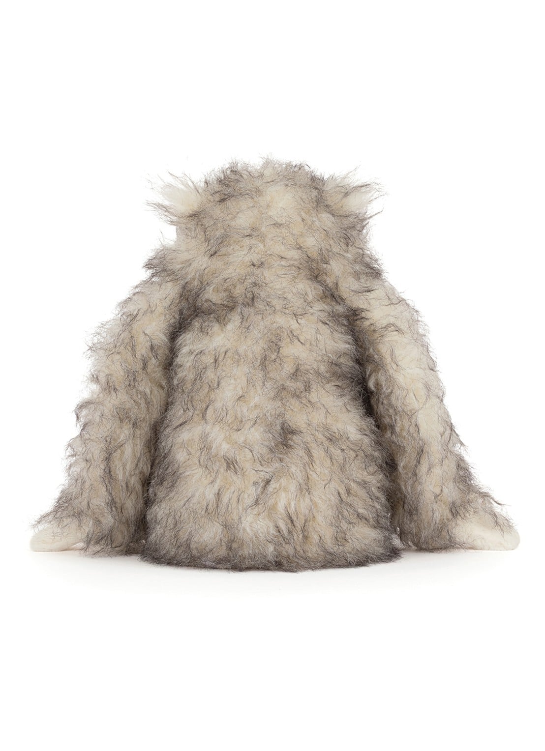 Jellycat Bretti Yeti knuffel 28 cm - achterkant 7 beige