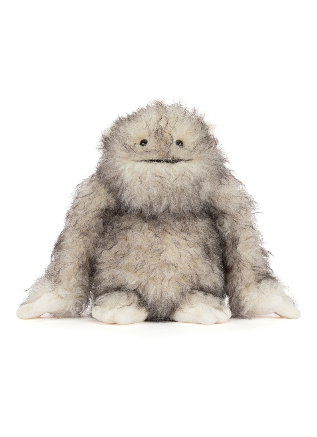 Jellycat Bretti Yeti knuffel 28 cm - detail 4 beige
