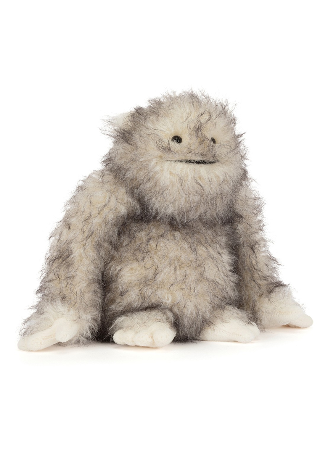 Jellycat Bretti Yeti knuffel 28 cm - voorkant 5 beige