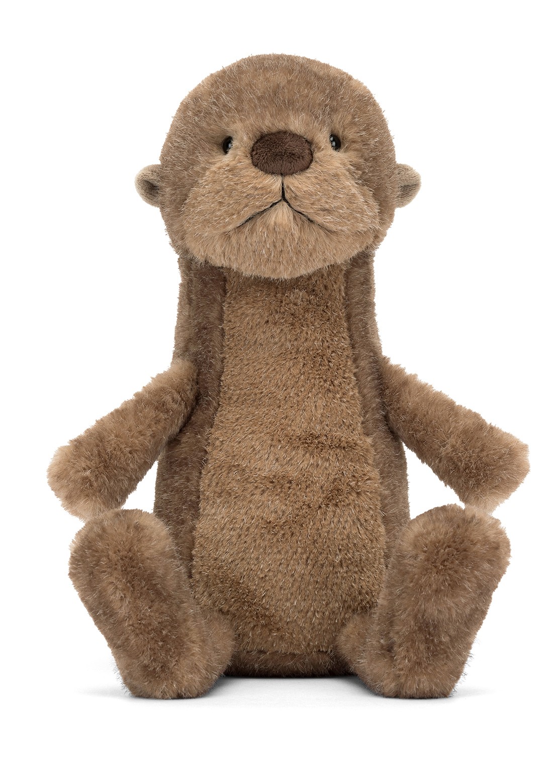 Jellycat Brooke Otter knuffel 33 cm - detail bruin