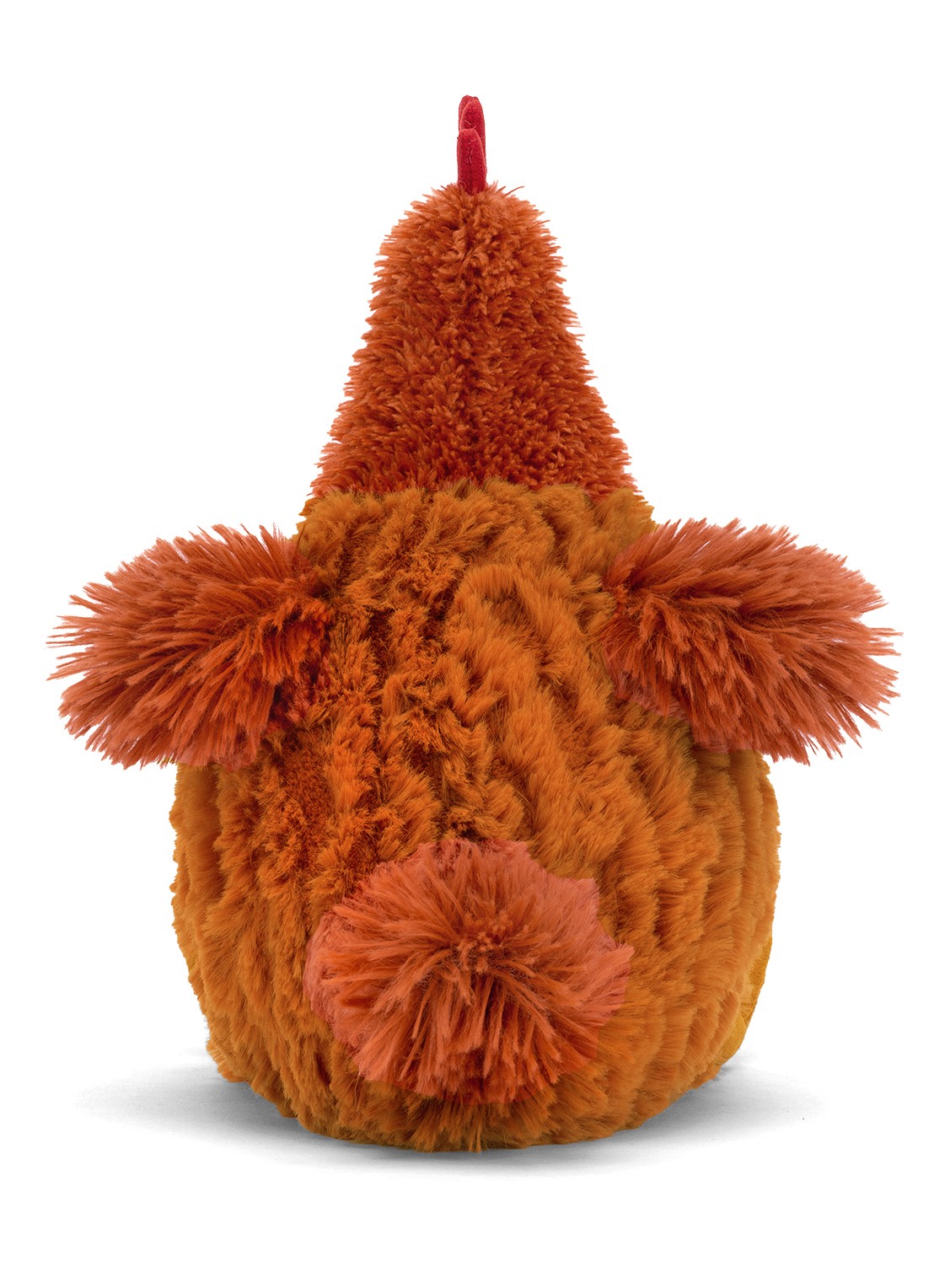 Jellycat Cecile Chicken knuffel 23 cm - achterkant bruin