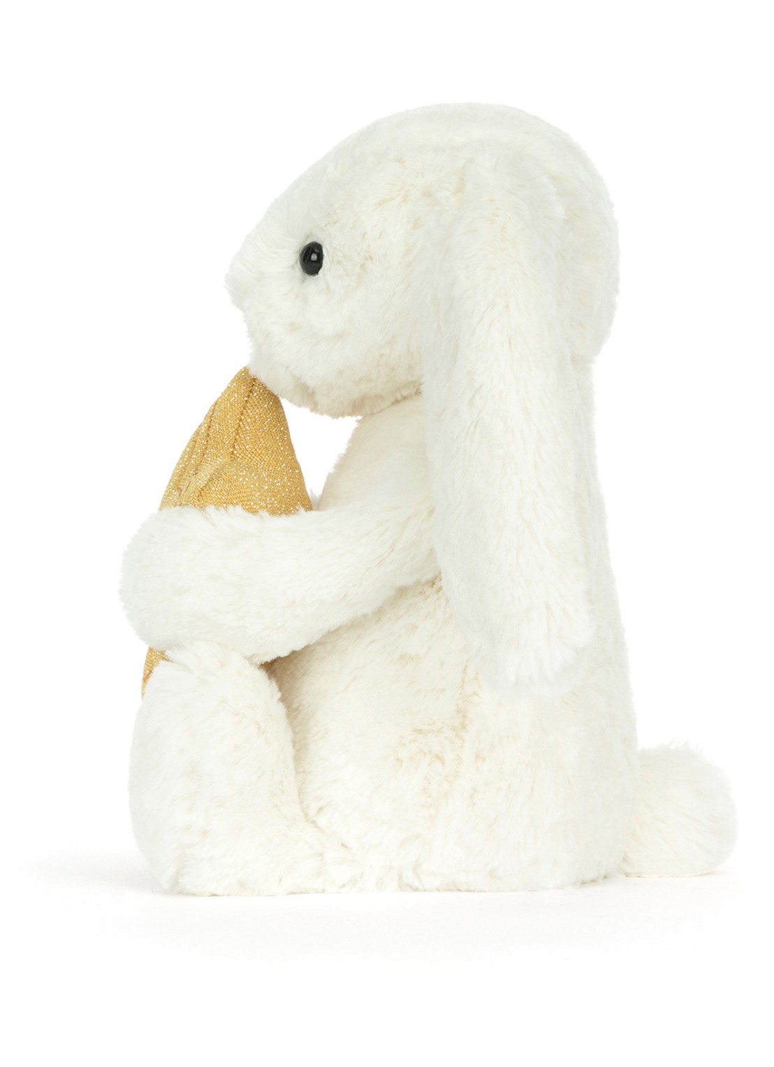 Jellycat Cream Bunny with Star knuffel 31 cm  - detail 4 multicolor