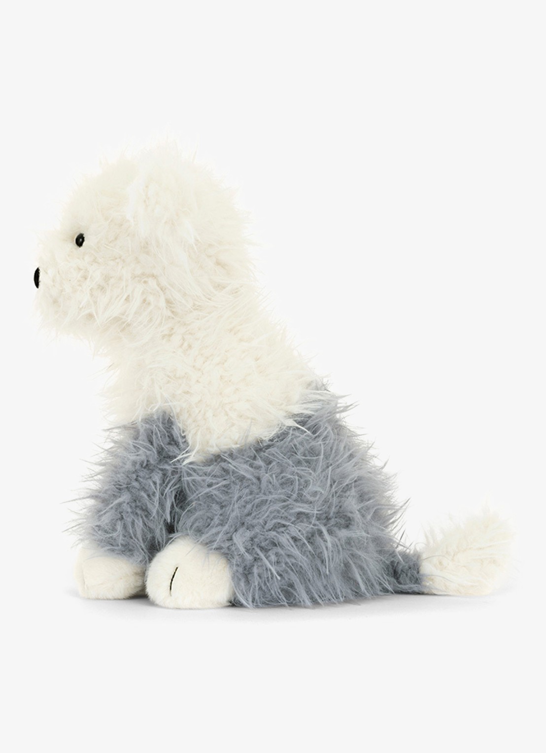 Jellycat Ewert Sheepdog knuffel 29 cm - detail multicolor