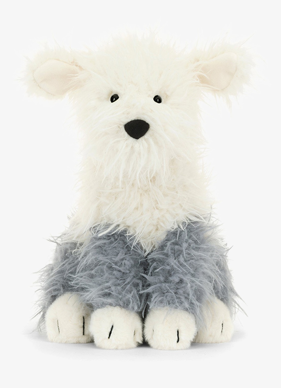 Jellycat Ewert Sheepdog knuffel 29 cm - voorkant 4 multicolor