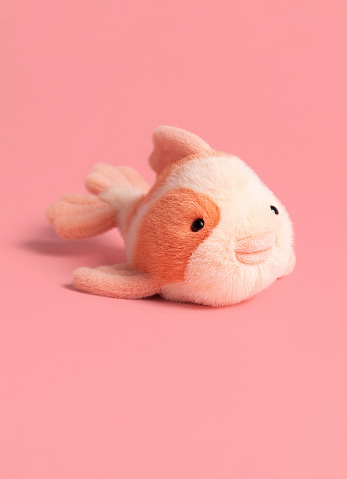 Jellycat Fancy Carp knuffel 11 cm - voorkant 2 multicolor