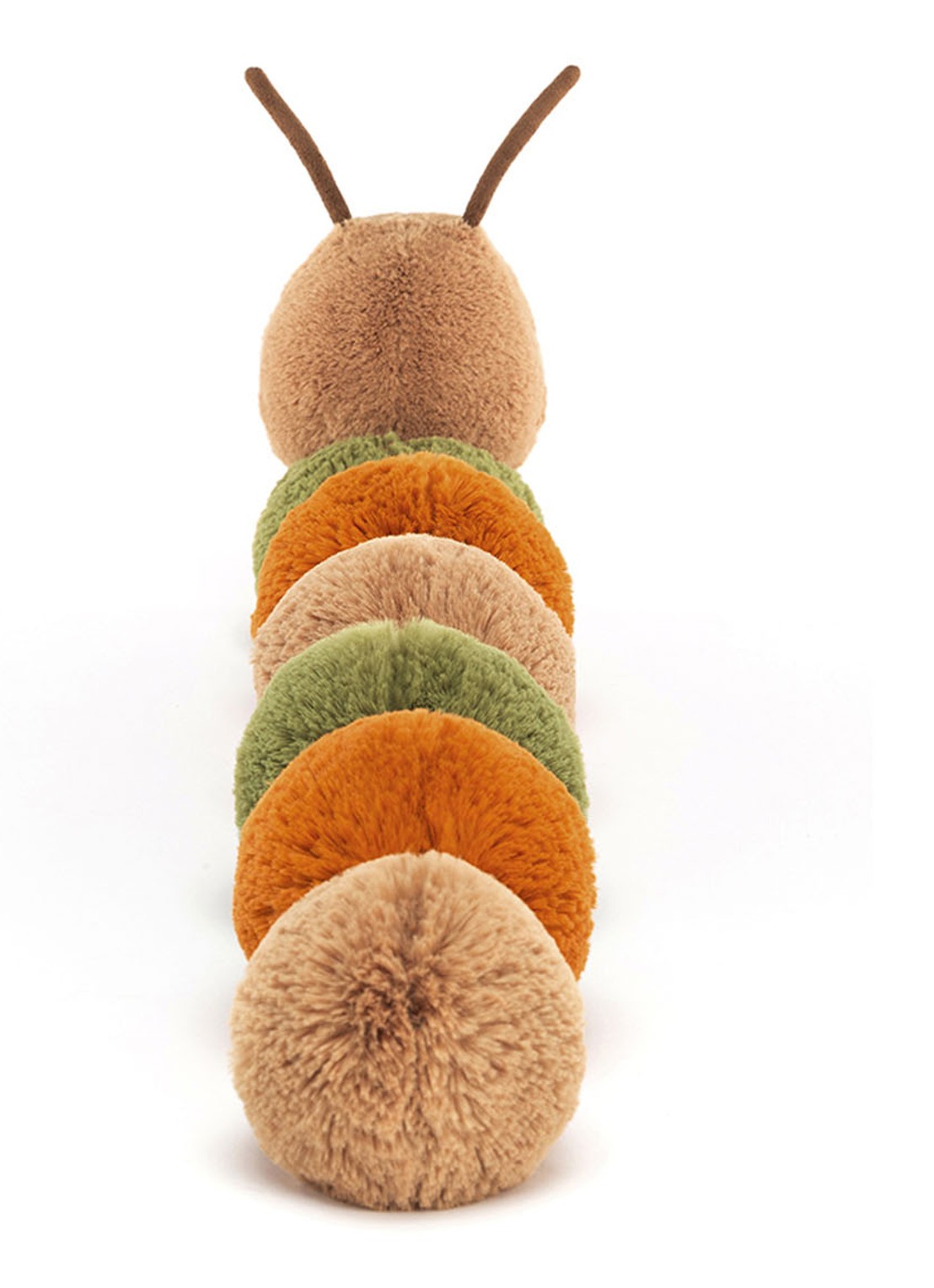 Jellycat Figgy Caterpillar knuffel 60 cm - voorkant 2 multicolor