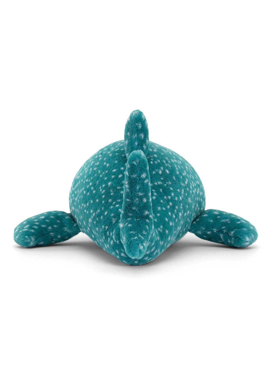 Jellycat Gobfrey Whale Shark knuffel 40 cm - achterkant 5 blauw