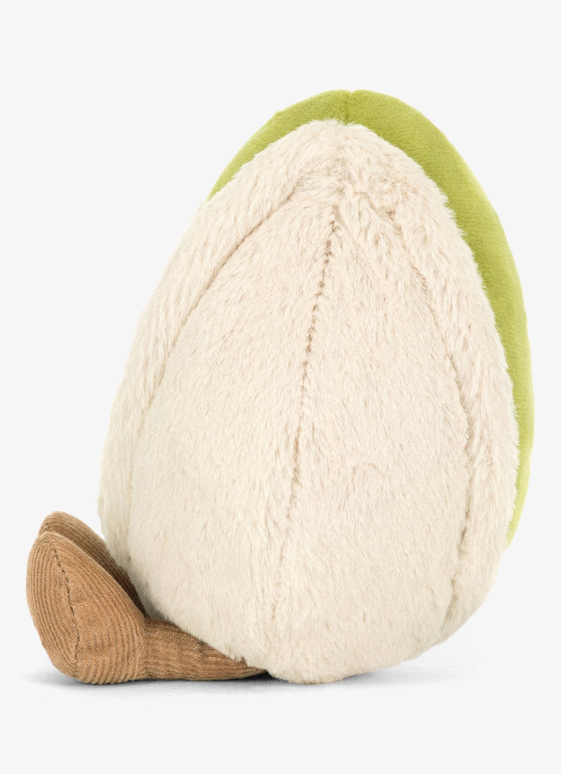 Jellycat Horatio Pistache knuffel - achterkant groen