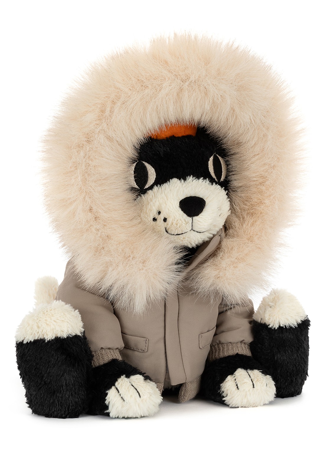 Jellycat Jack ‘Alpine’ Outfit knuffel 32 cm - detail 4 beige