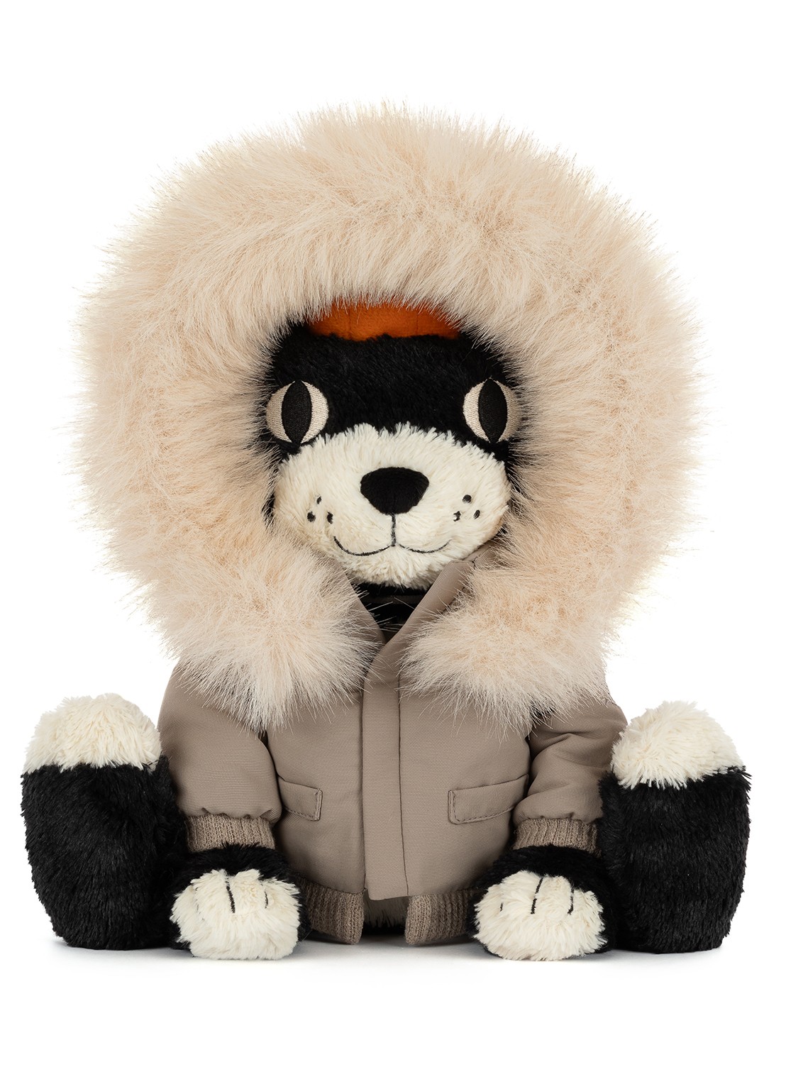 Jellycat Jack ‘Alpine’ Outfit knuffel 32 cm - voorkant 2 beige