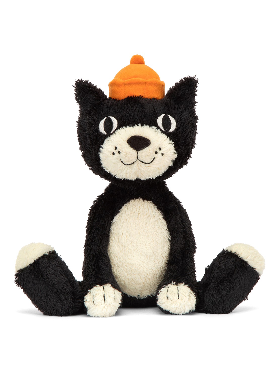 Jellycat Jellycat Cat knuffel 32 cm - detail zwart