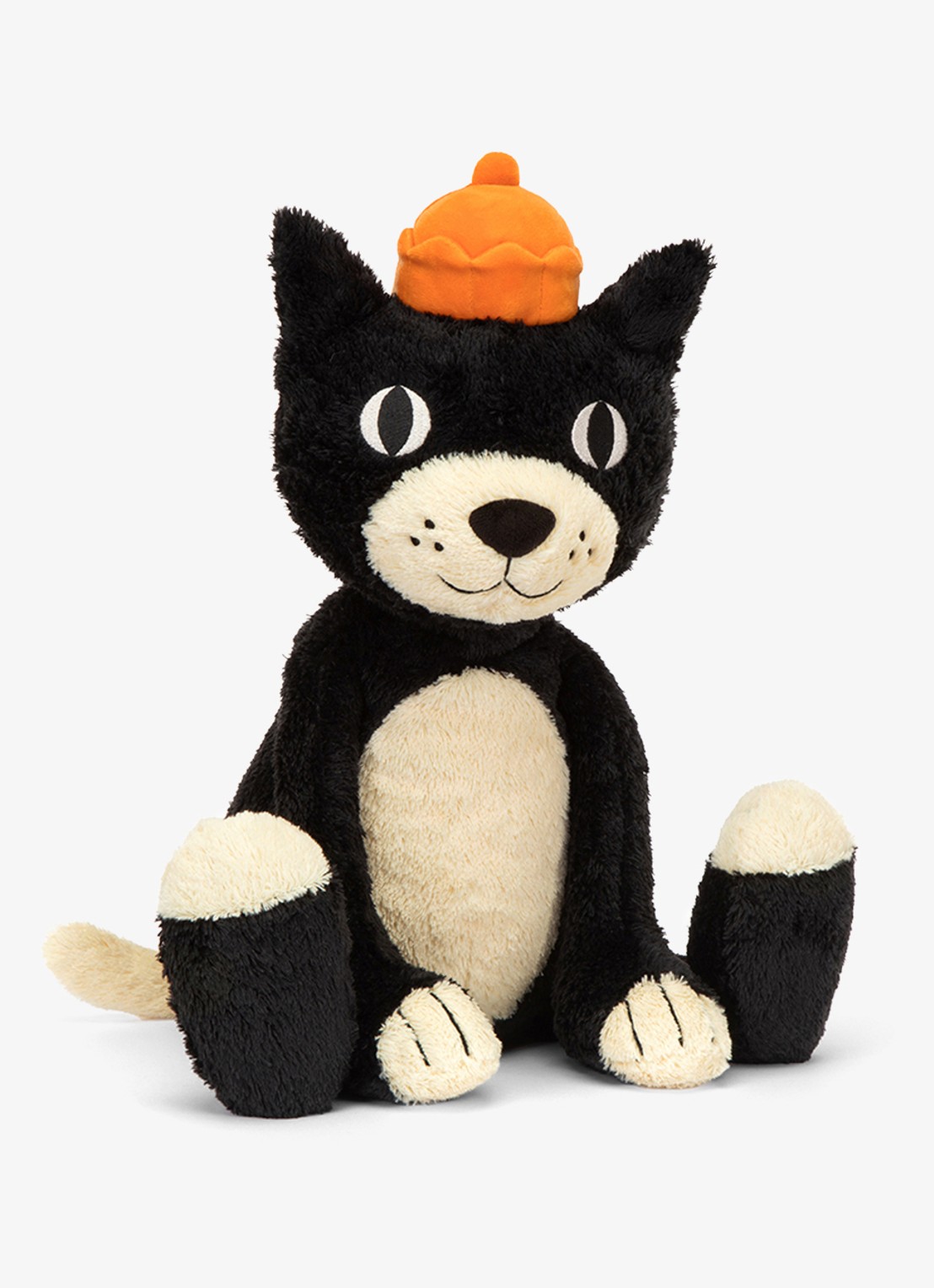 Jellycat Jellycat Jack knuffel 48 cm  - voorkant zwart