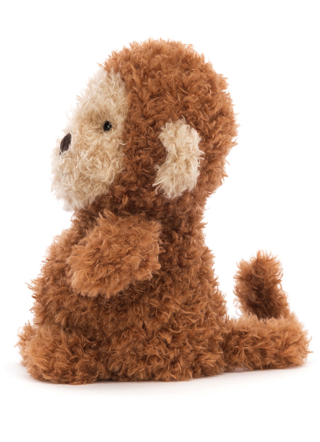 Jellycat Little Monkey knuffel 18 cm  - detail 3 multicolor